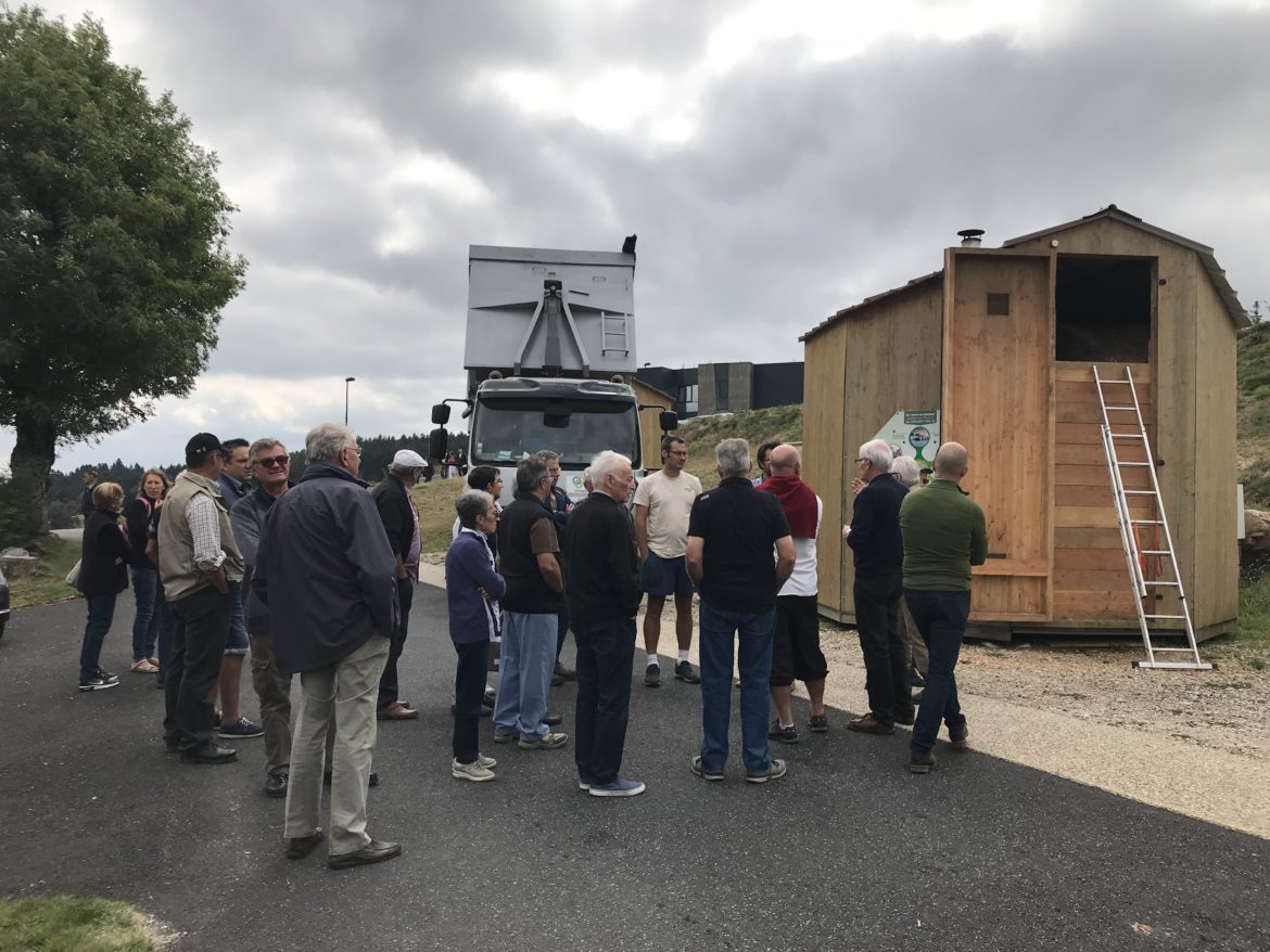 Visite du GSHV à St Bonnet le Froid