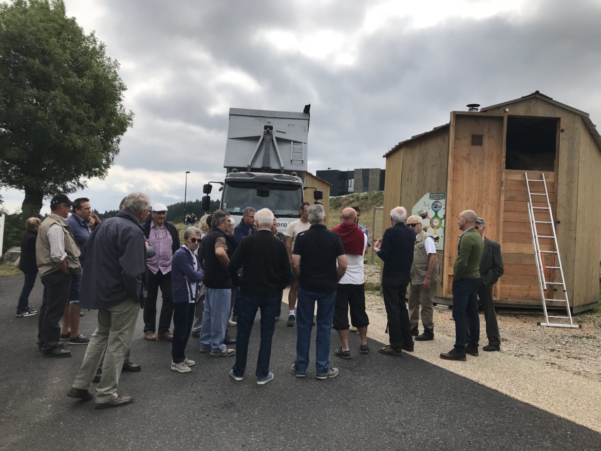 Visite du GSHV à St Bonnet le Froid