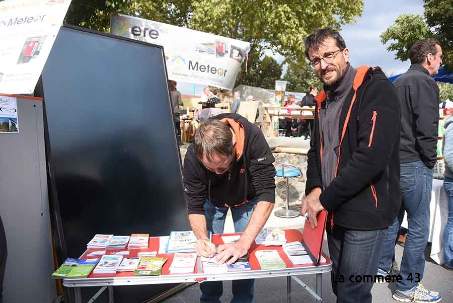 ere43 et meteor à la fête de la bio de beaulieu